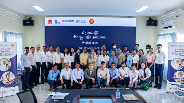 ពិធីបើក​សិក្ខាសាលាស្តីពី "​វិធីសាស្រ្តរៀបចំកិច្ចការសម្រាប់សិស្ស"​